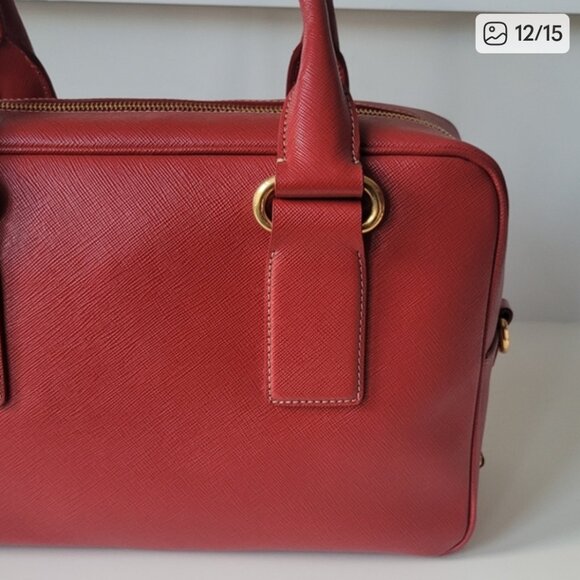 PRADA Saffiano Bowler Bag - Picture 12 of 14